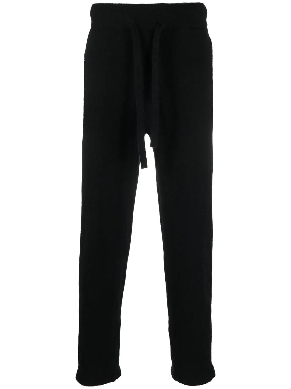 

Roberto Collina drawstring -waistband tapered trouser - Black