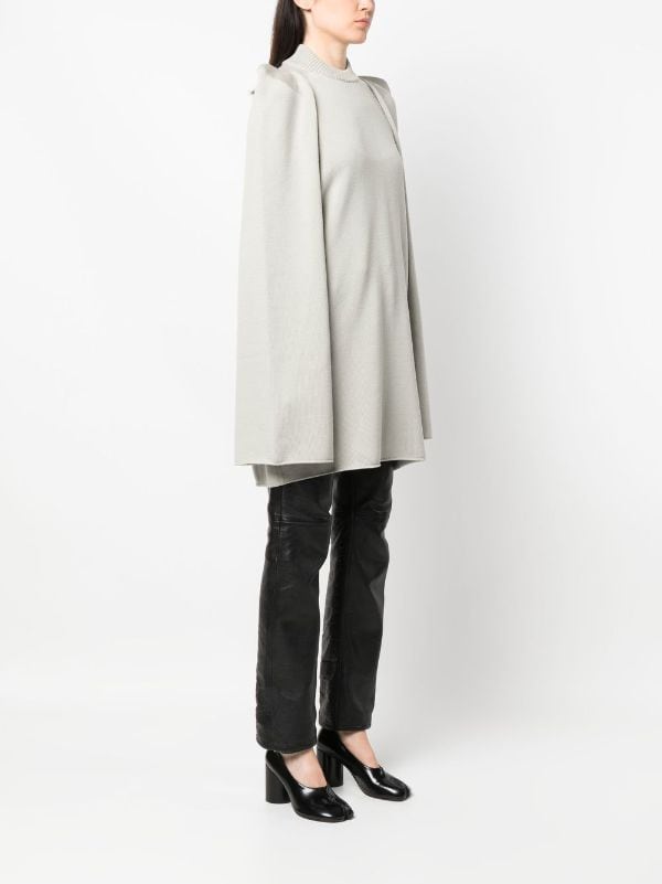 Rick Owens Tec exaggerated-shoulder Jumper - Farfetch