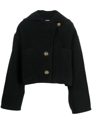 Patou Cropped wide-sleeve Jacket - Farfetch