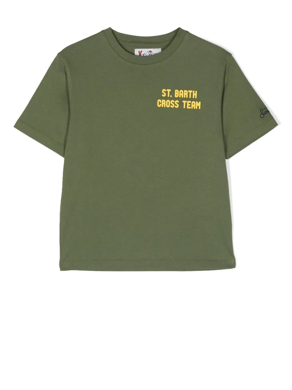 

MC2 Saint Barth Kids playera con estampado gráfico - Verde