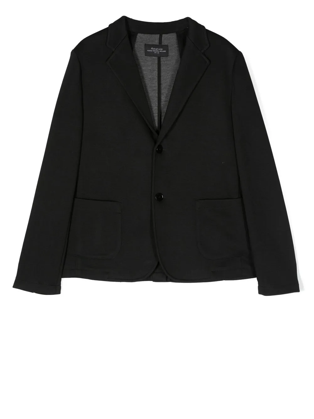 

Paolo Pecora Kids tailored single-breasted blazer - Black