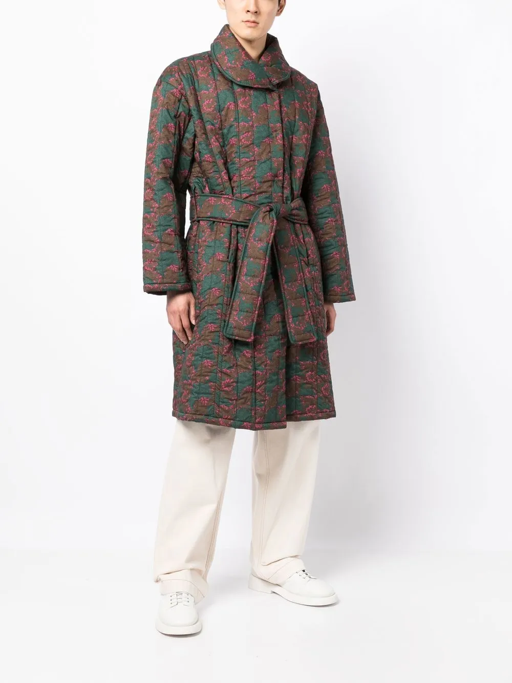 Toogood The Mercer floral-print coat | Smart Closet