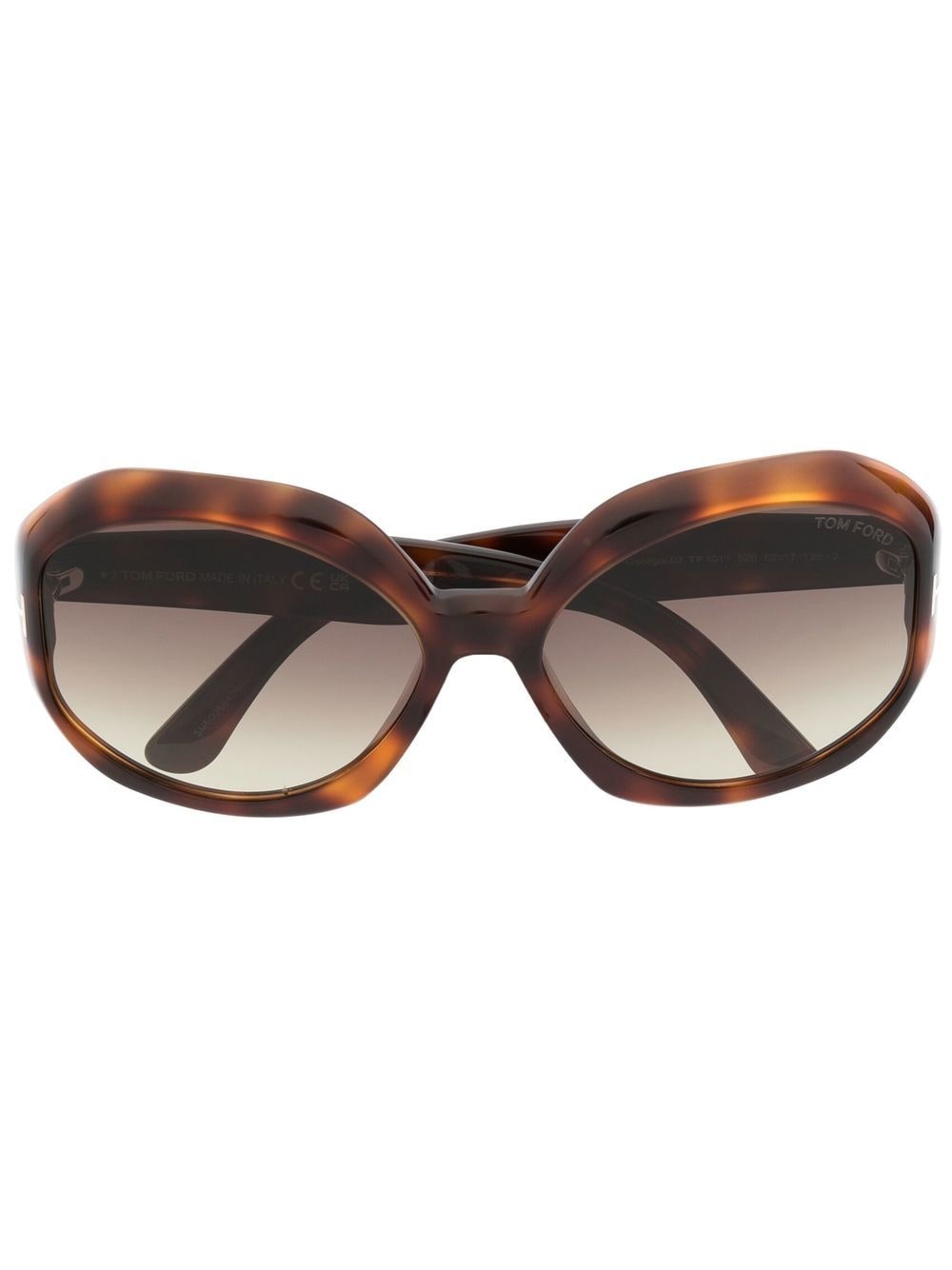 Tom Ford Eyewear Occhiali Da Sole Con Effetto Tartarugato Farfetch