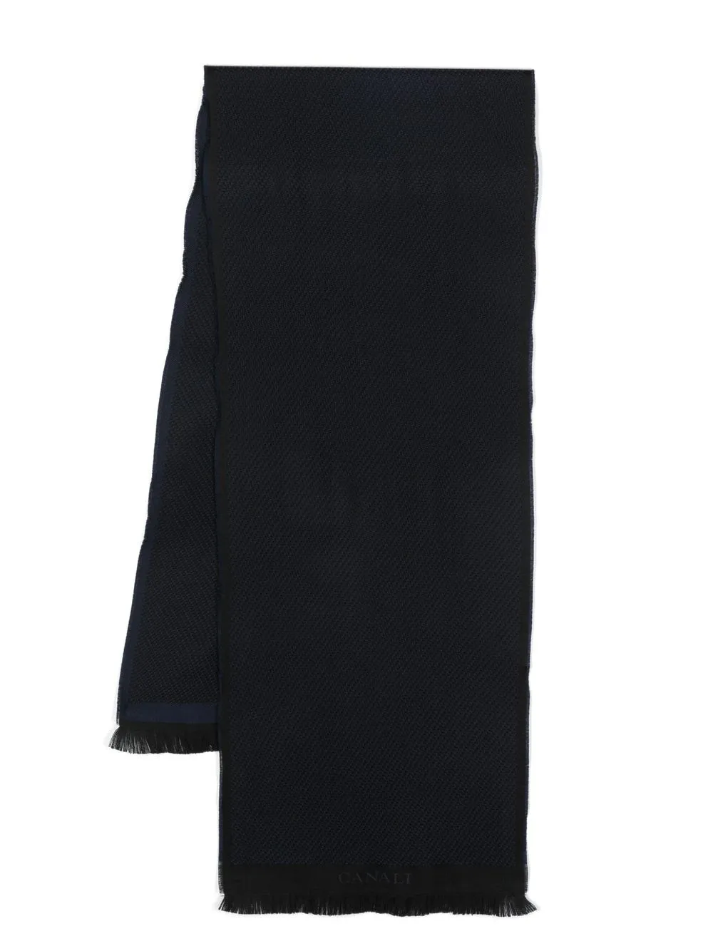 

Canali contrasting-edge knit cardigan - Blue