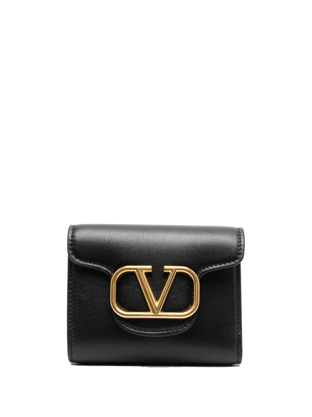 

Valentino Garavani VLogo leather wallet - Black