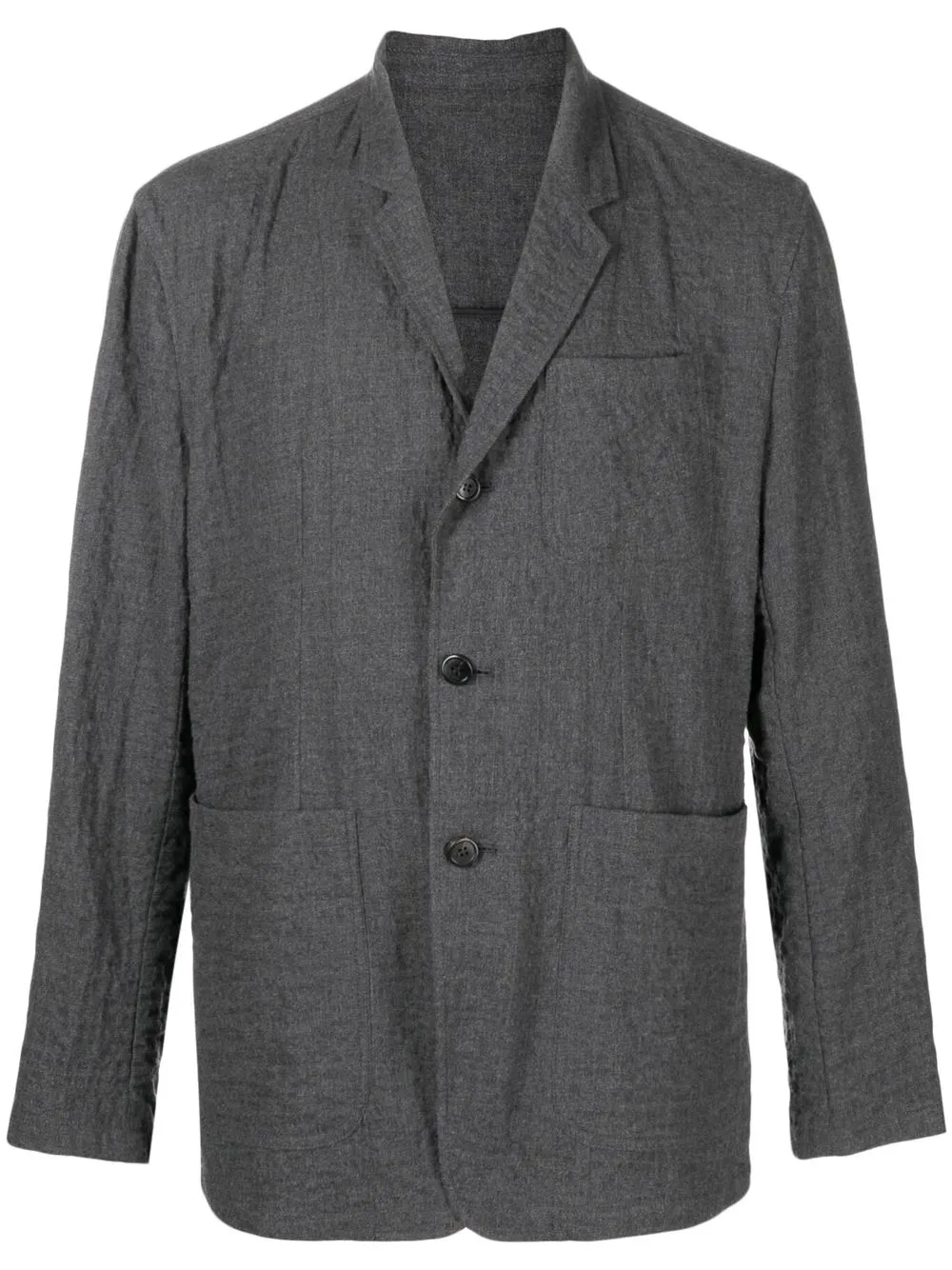 

SONGZIO blazer con efecto plisado - Gris