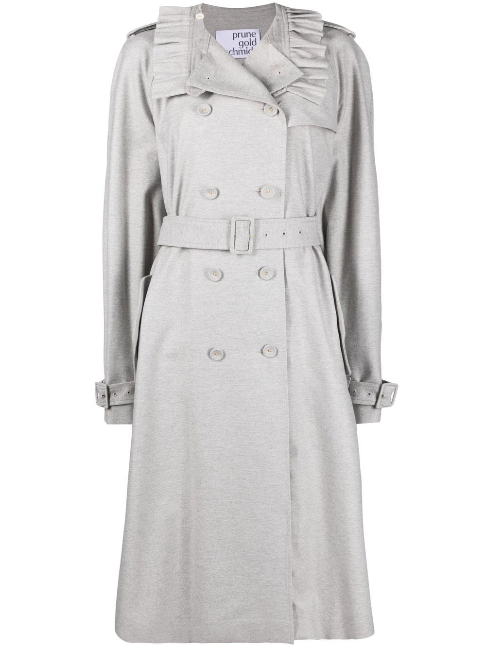 

Prune Goldschmidt double-breasted coat - Grey