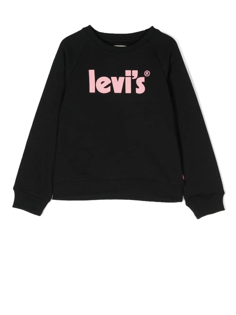 

Levi's Kids logo-print crew-neck sweatshirt - Black