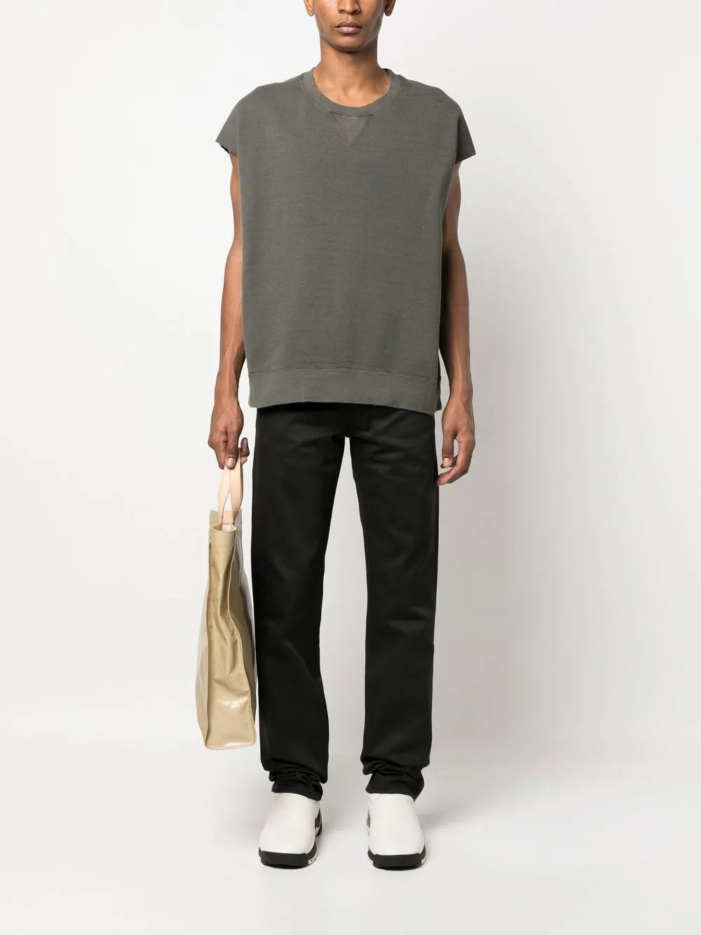 Visvim Mondo Sleeveless crew-neck Sweatshirt - Farfetch