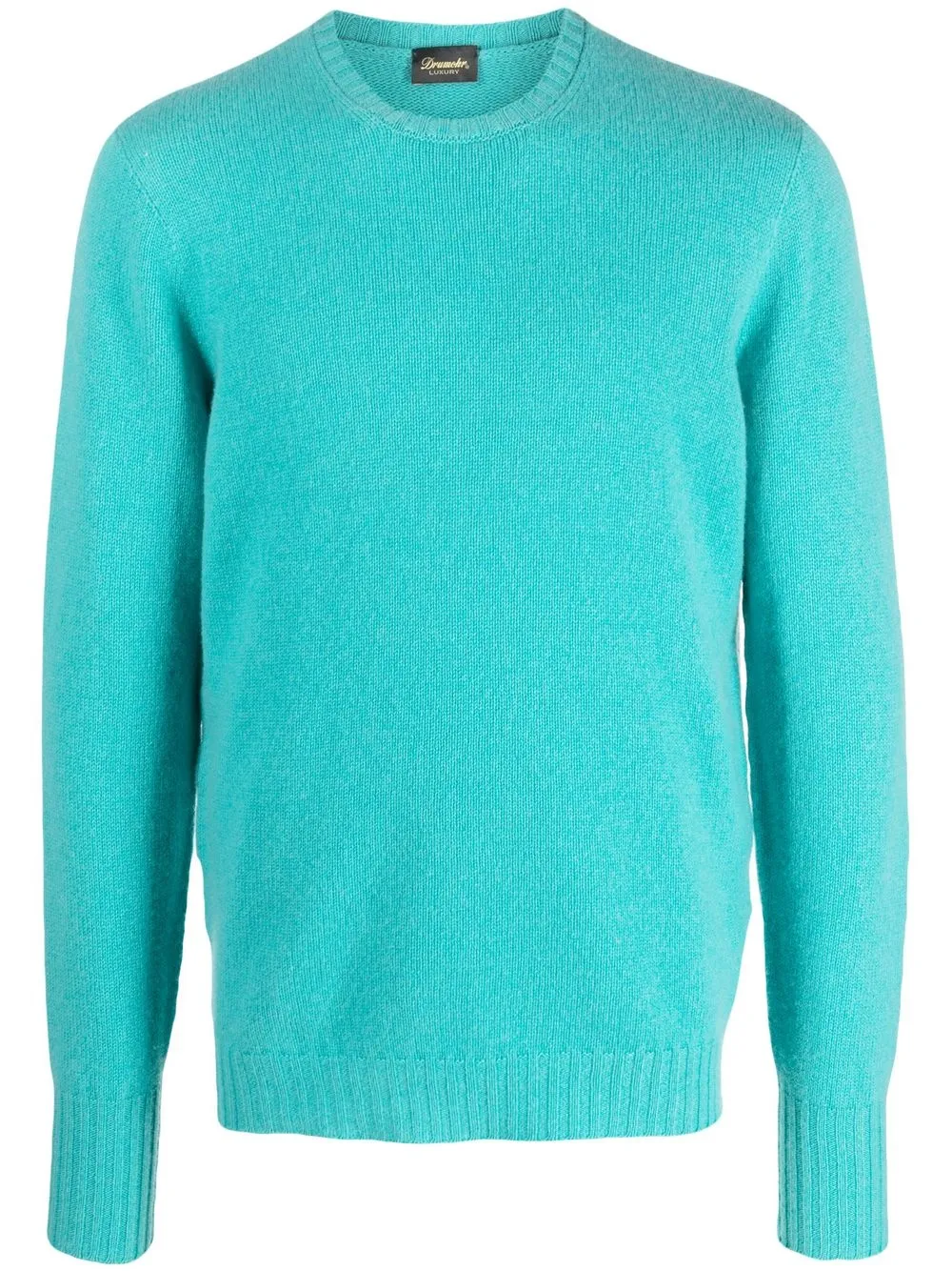 

Drumohr crew-neck cashmere jumper - Blue