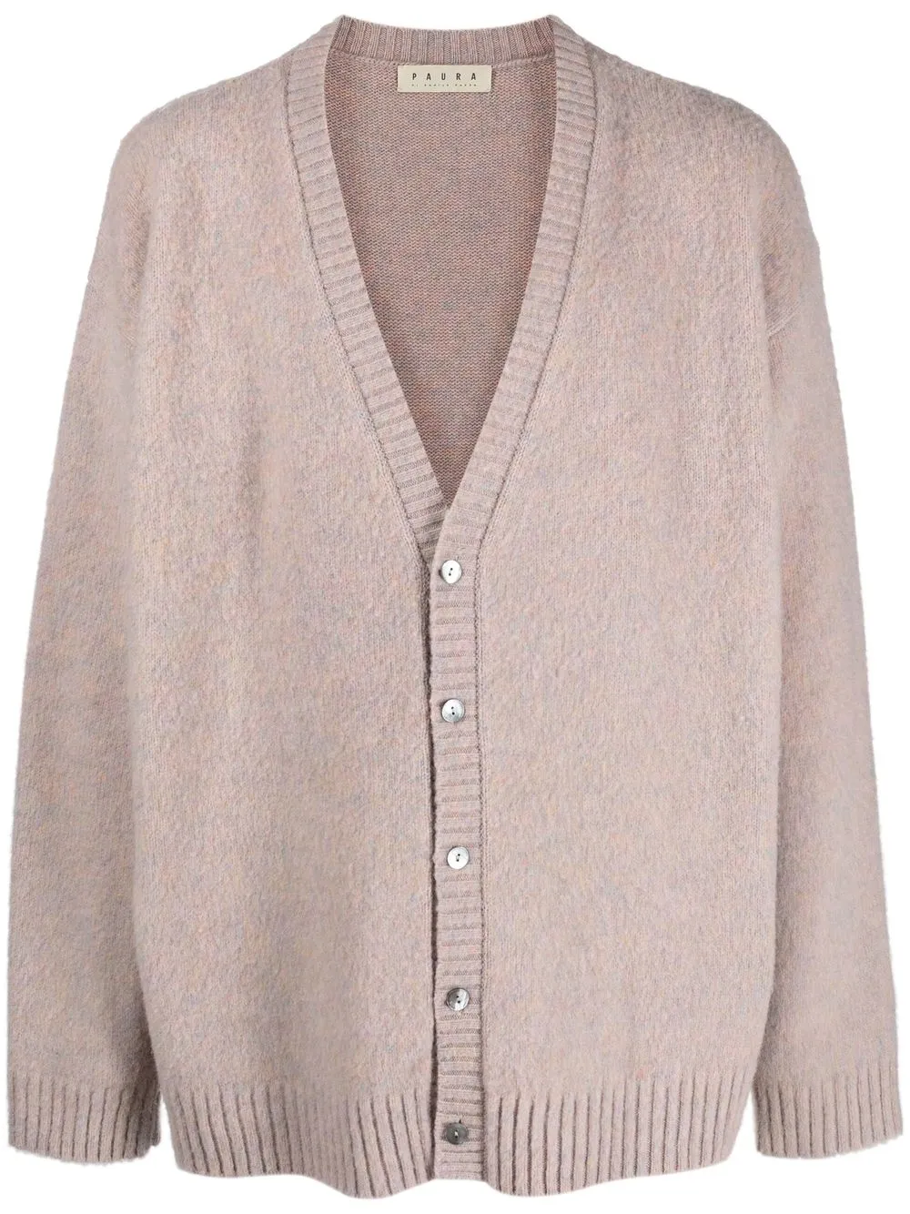 

Paura Radmin wool cardigan - Neutrals