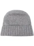 Dell'oglio cashmere fine-knit beanie - Grey