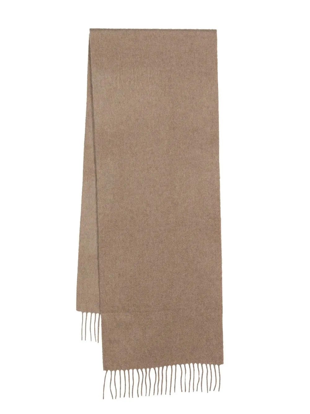 

Dell'oglio fringed-edge knit scarf - Neutrals