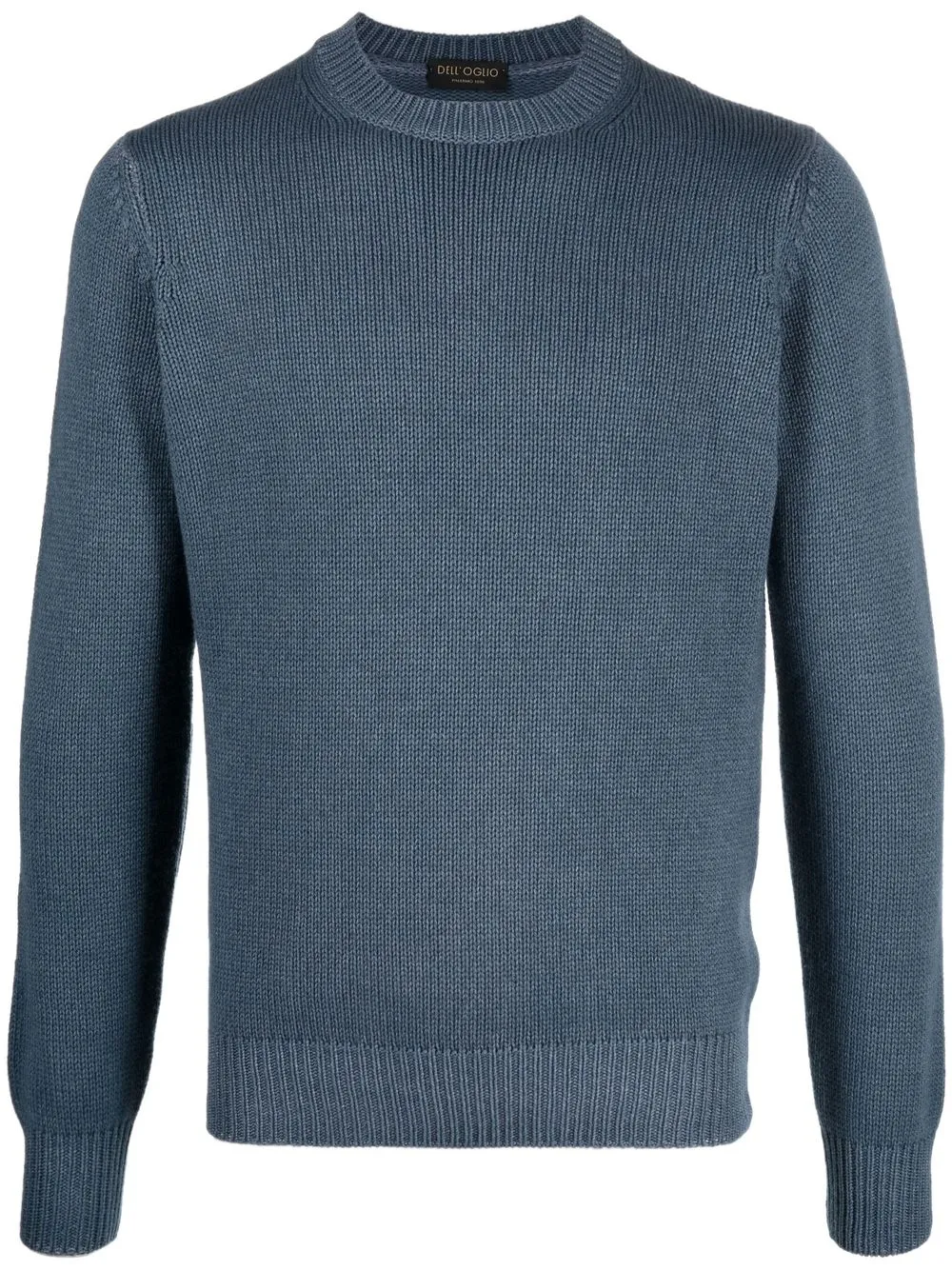 

Dell'oglio crew-neck ribbed jumper - Blue