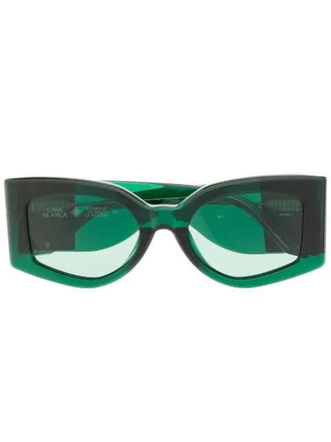 Casablanca lentes de sol The Magazine con armazón oversize