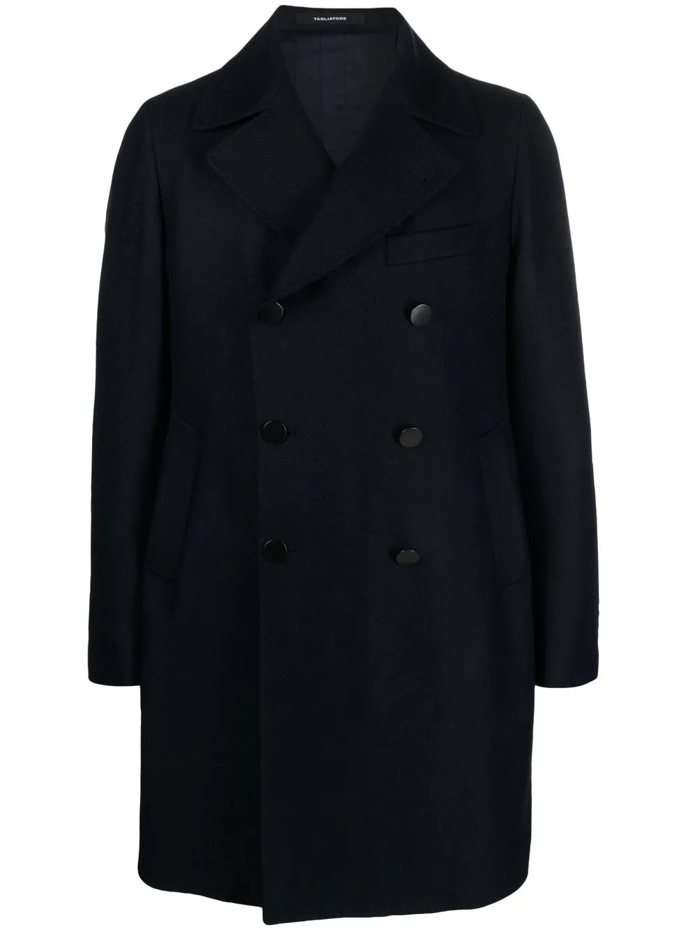 

Tagliatore double-breasted tailored coat - Blue