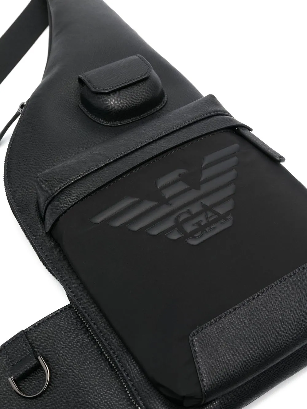 Emporio Armani embossedlogo Backpack Farfetch