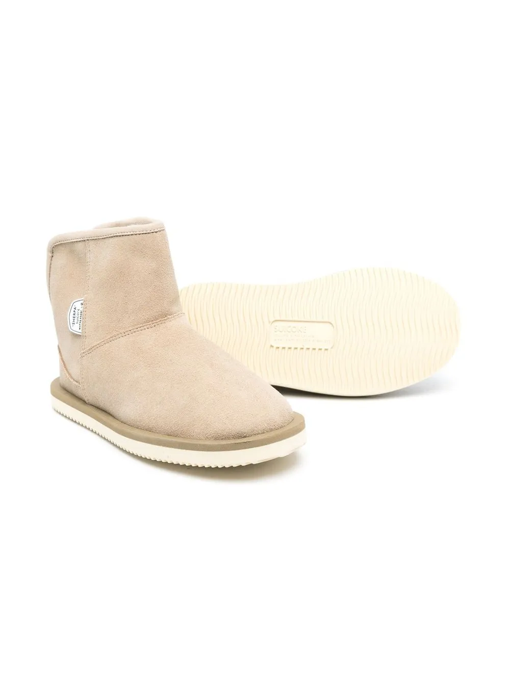 Suicoke Laarzen met logopatch - Beige