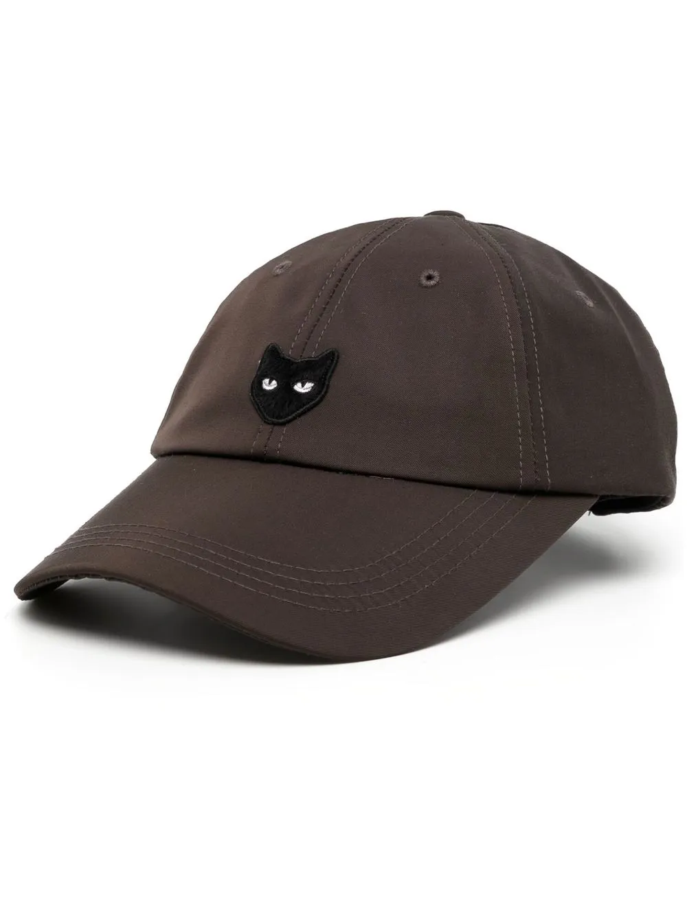 

ZZERO BY SONGZIO logo-patch baseball cap - Brown