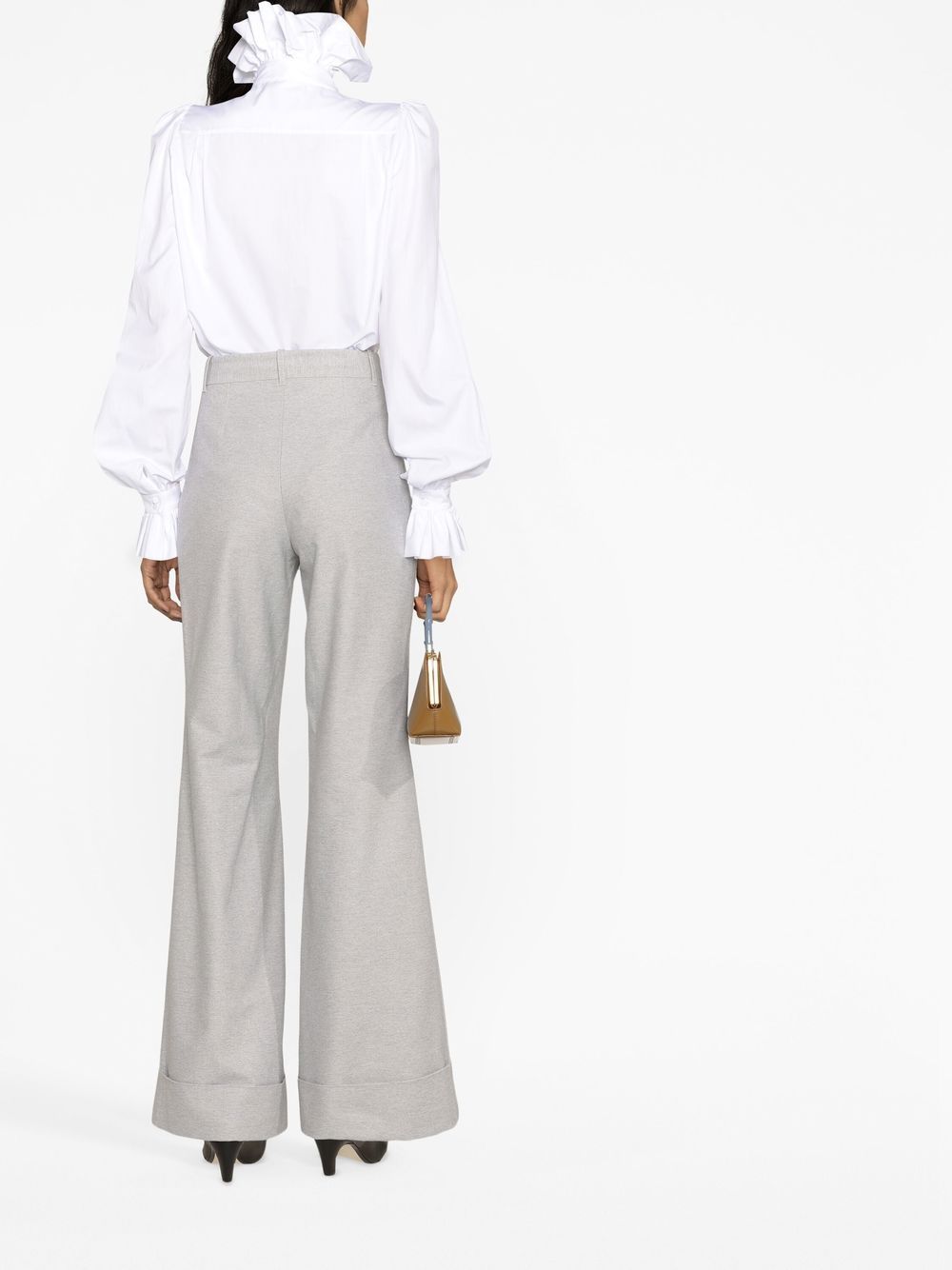 Prune Goldschmidt wide-leg Trousers - Farfetch