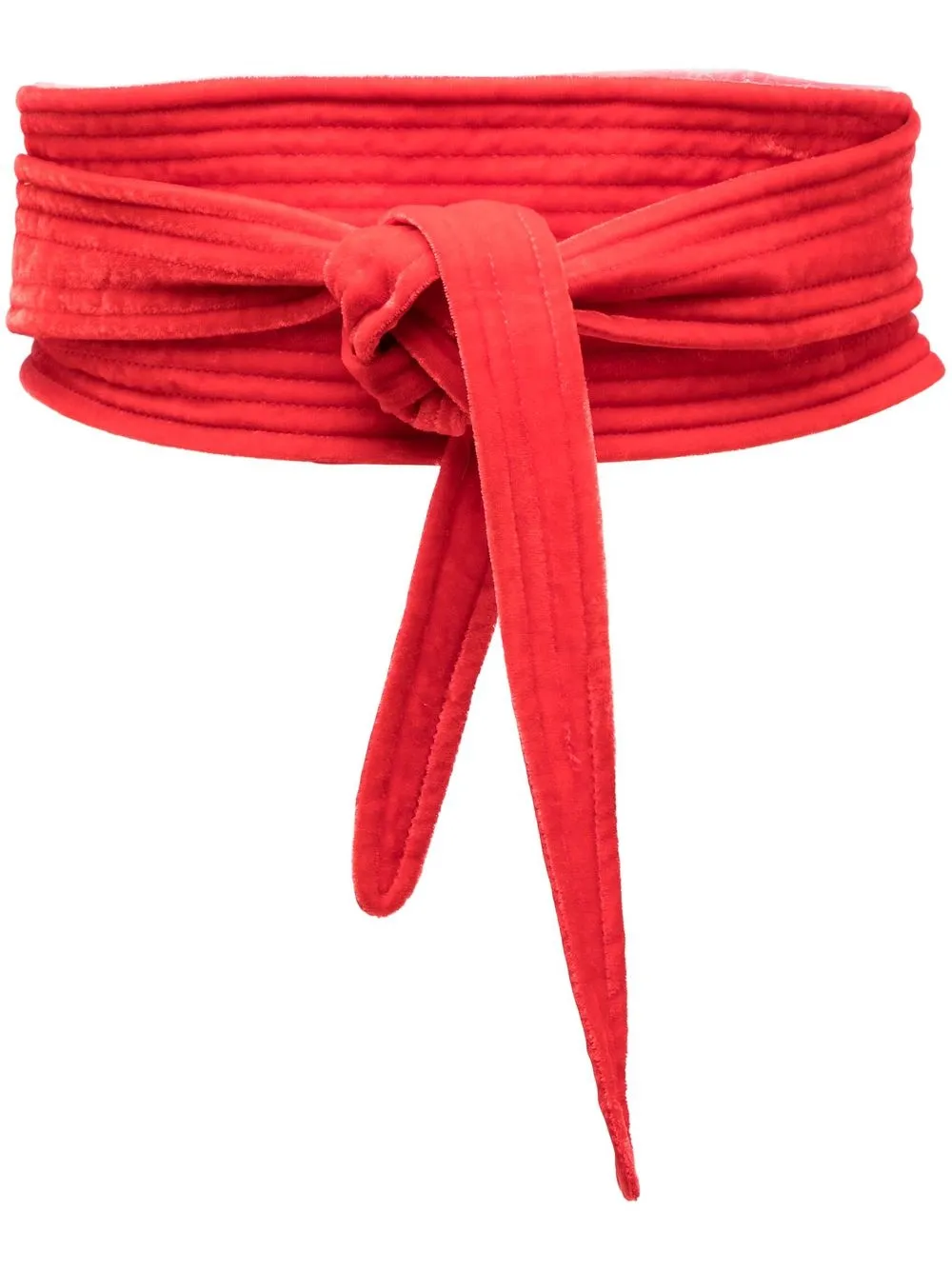 

Forte Forte self-tie silk belt - Red