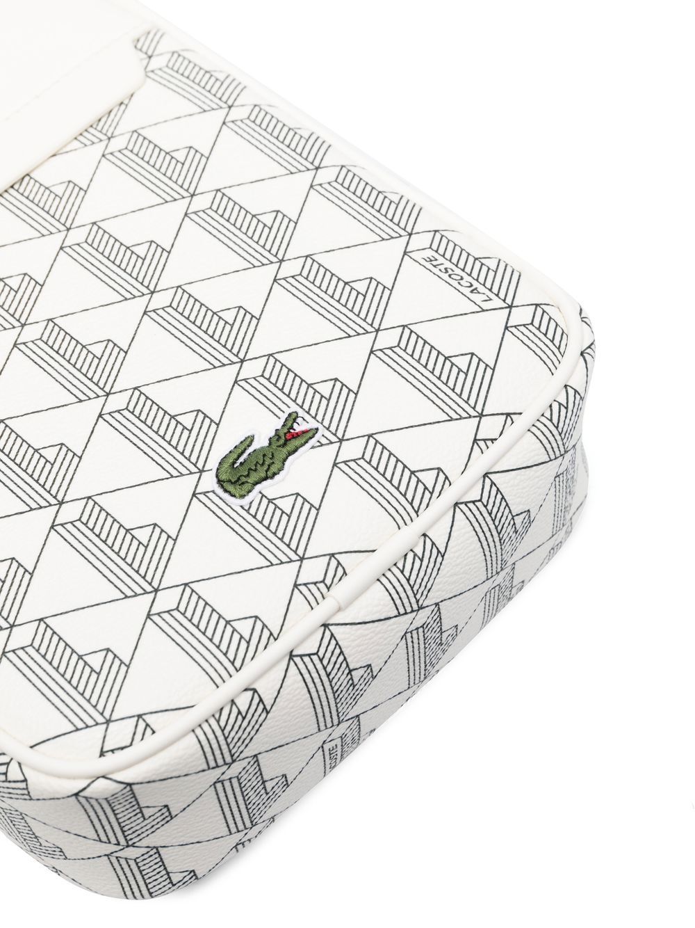 Lacoste monogram-motif Camera Shoulder Bag - Farfetch