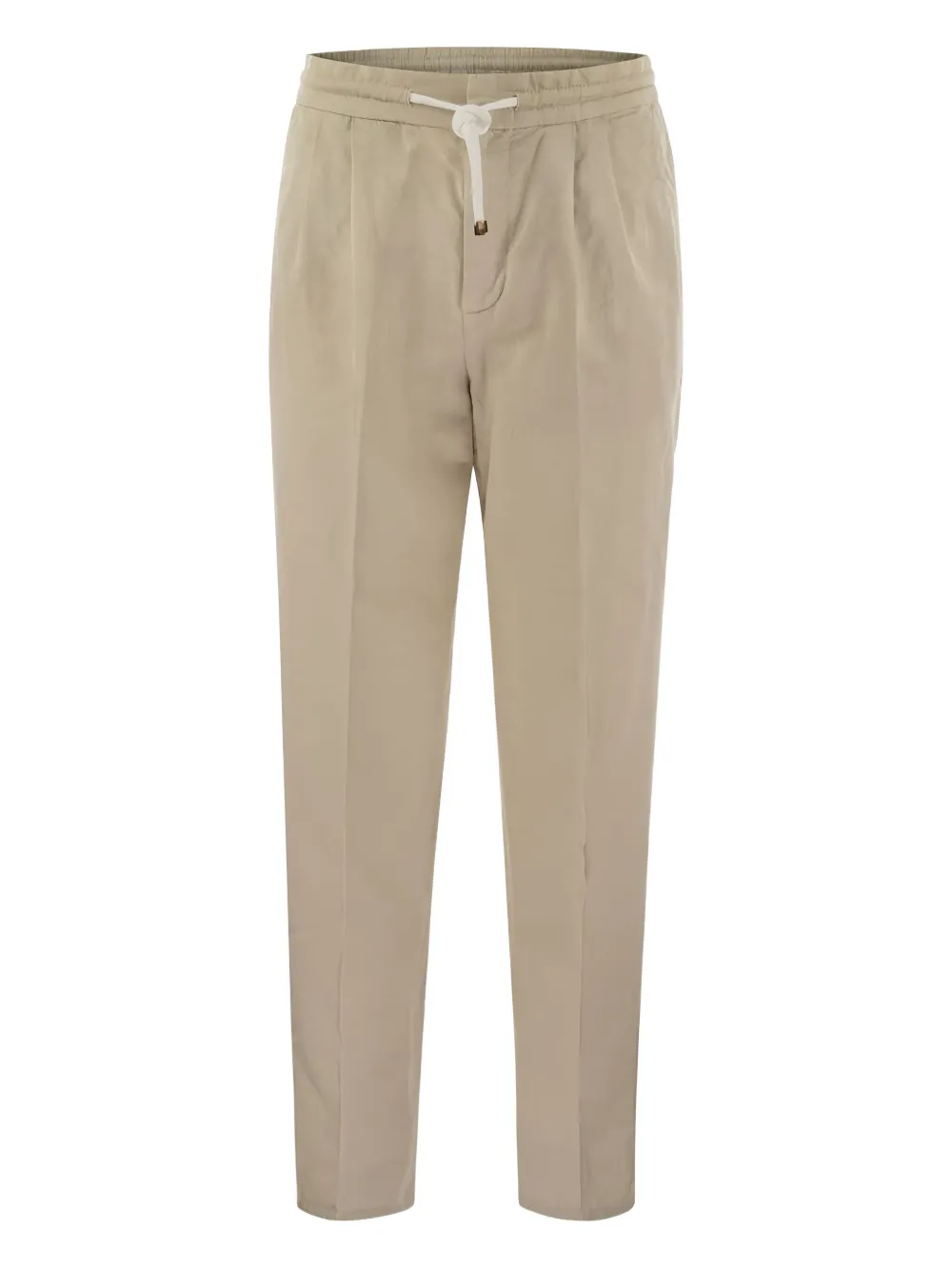 Brunello Cucinelli pantalones con cordones en la pretina | neutro | Image 1