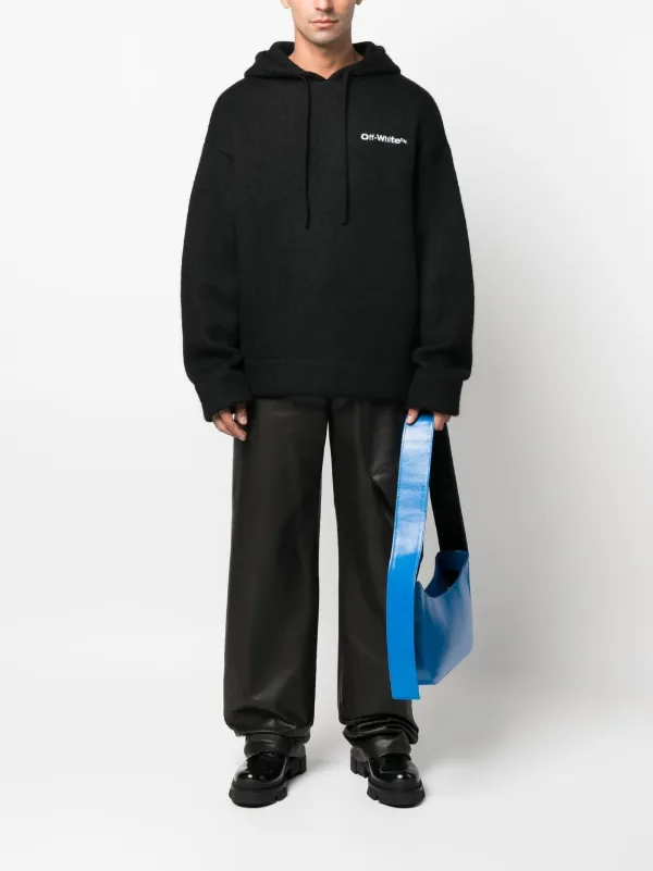 Off-White オフホワイト ロゴ パーカー | ブラック | FARFETCH JP
