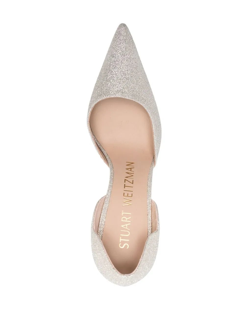 Stuart Weitzman Stuart Scallop D'orsay 100mm Pumps In Neutrals