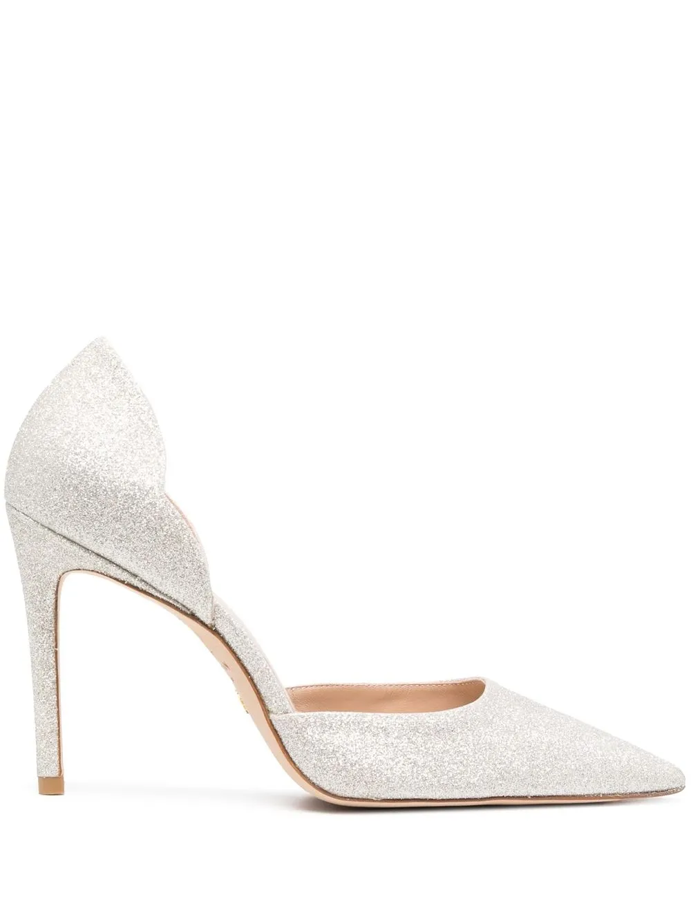 

Stuart Weitzman Stuart Scallop D'Orsay 100mm pumps - Neutrals