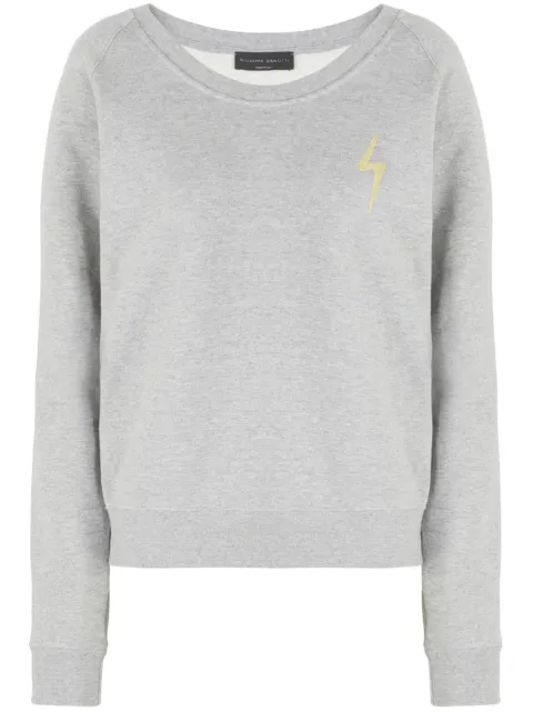 Giuseppe Zanotti logo-embroidered cotton sweatshirt