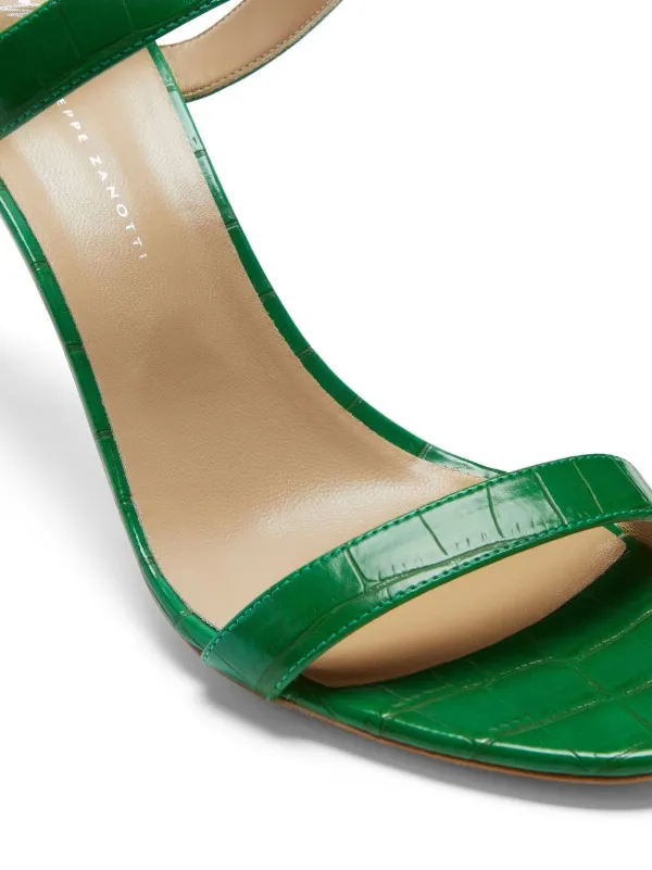 Giuseppe Zanotti Sandali Claista Con Tacco a Stiletto Verde