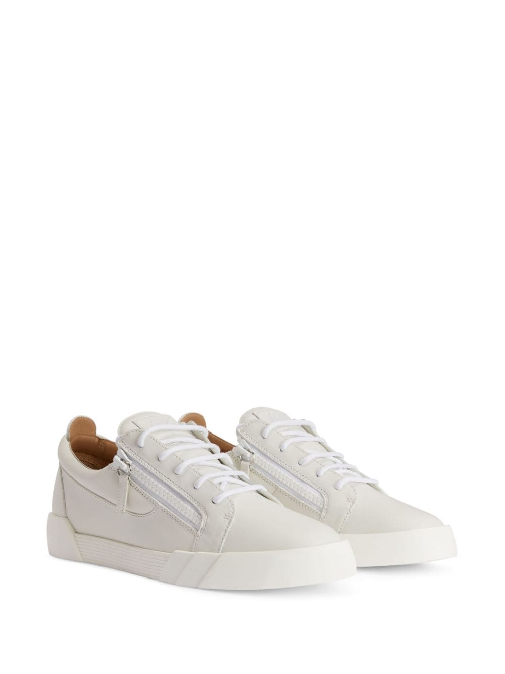 Giuseppe Zanotti The Shark 5.0 lace-up sneakers - Wit