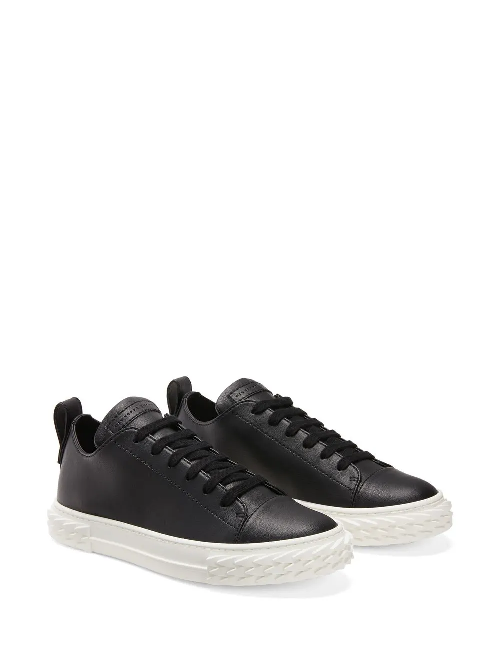 Giuseppe Zanotti logo-patch low-top trainers Black