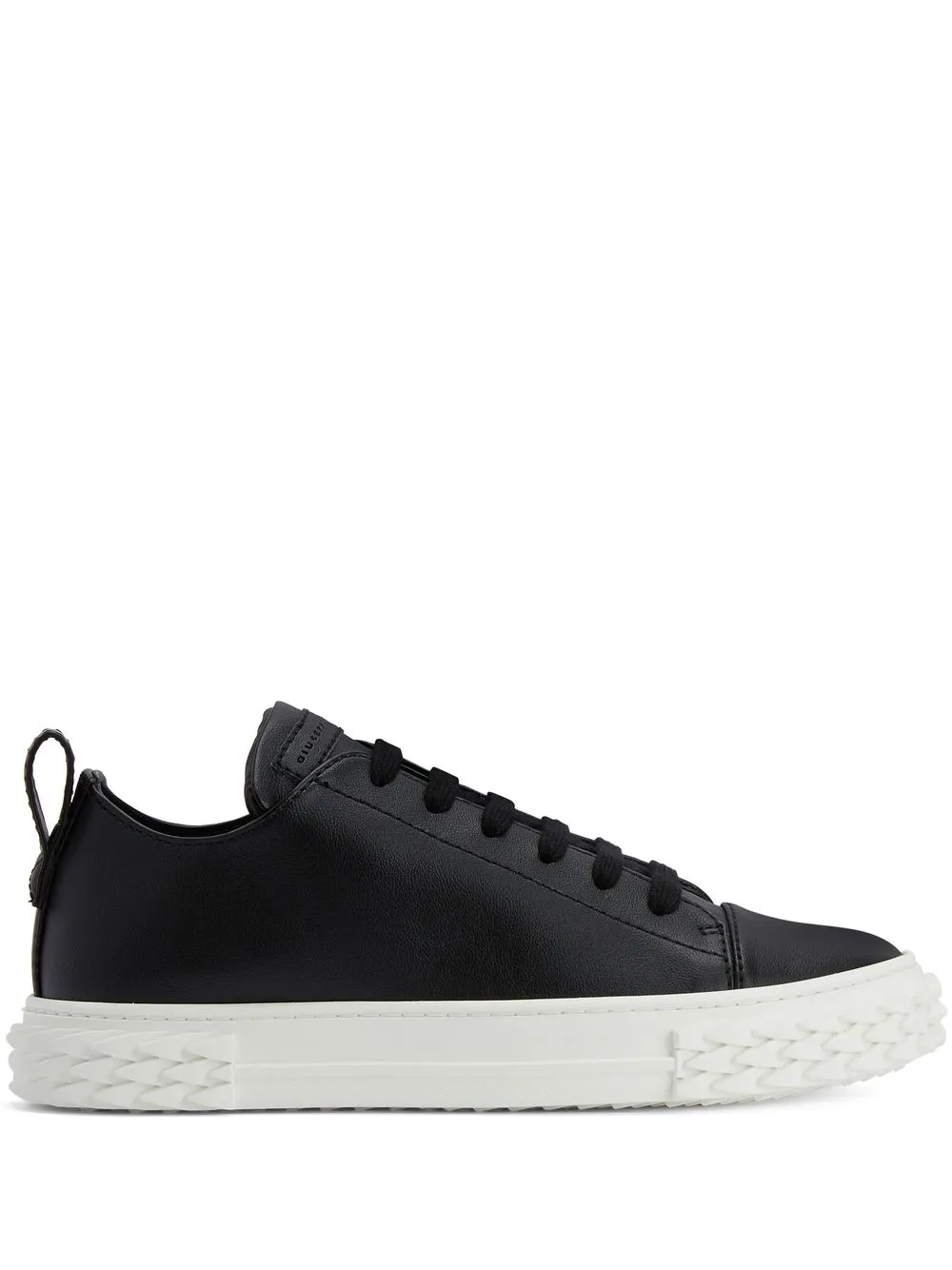 Giuseppe Zanotti logo-patch low-top trainers Black