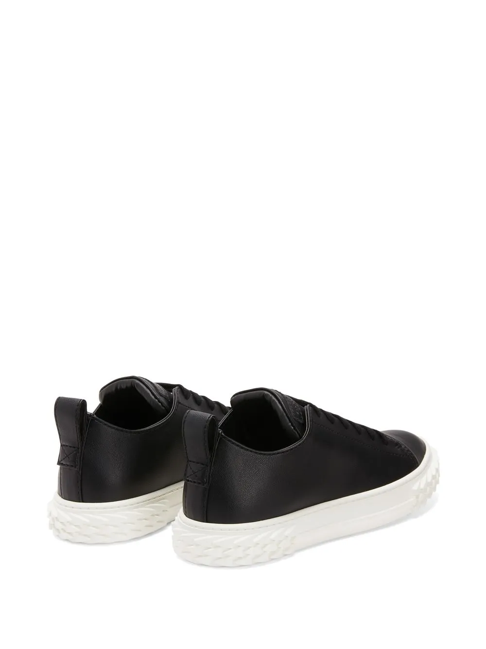 Giuseppe Zanotti logo-patch low-top trainers Black