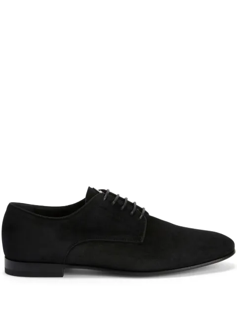 Giuseppe Zanotti suede lace-up loafers 