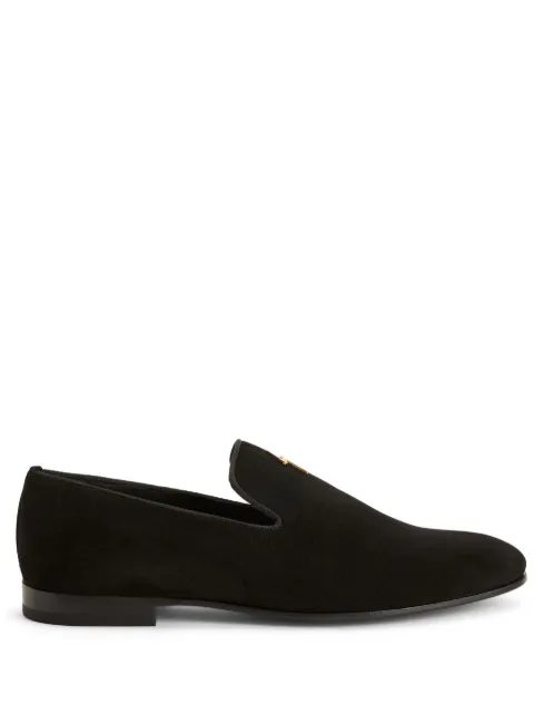 Giuseppe Zanotti mocasines slip-on de gamuza