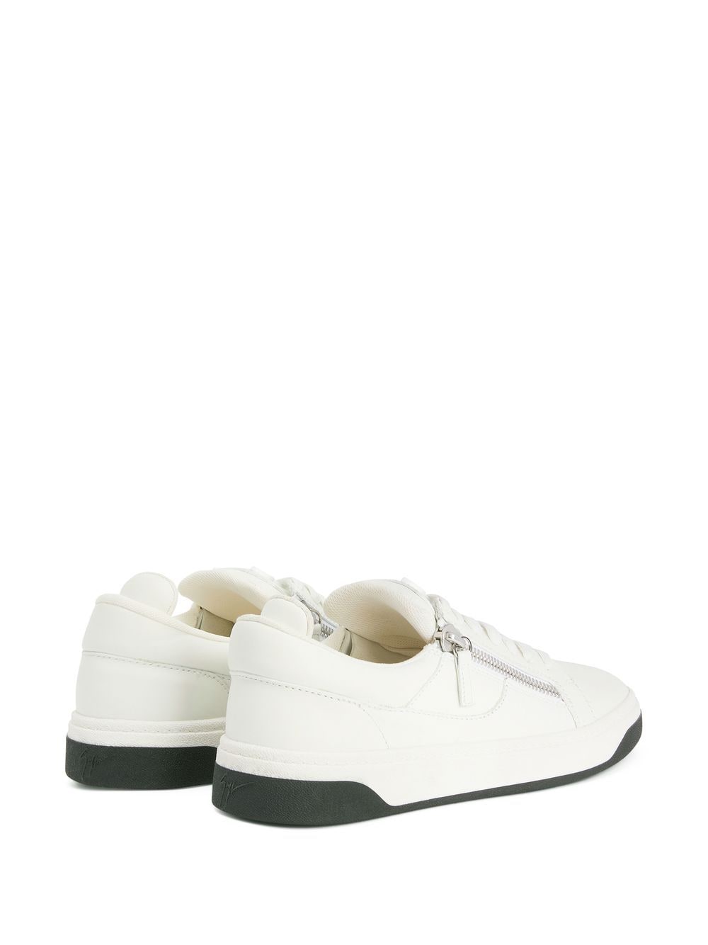Shop Giuseppe Zanotti Gail Low-top Sneakers In White