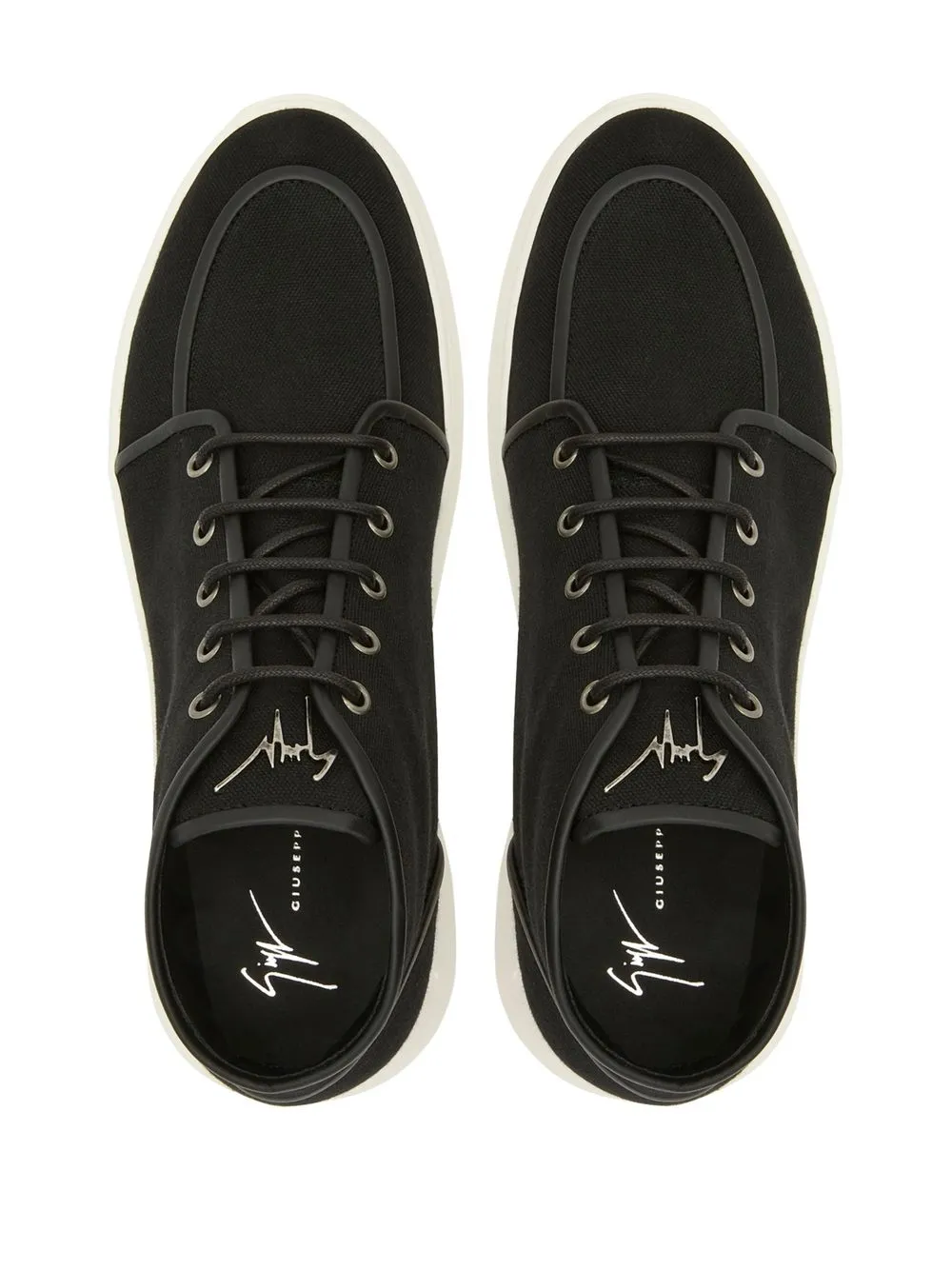 Giuseppe Zanotti lace-up high-top sneakers Black
