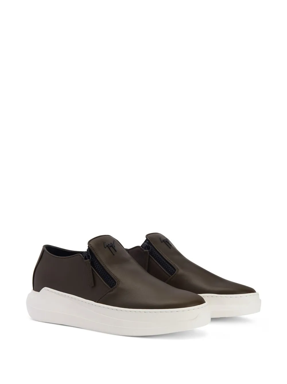 Giuseppe Zanotti Conley zip-details sneakers | Low-Tops | Image 2