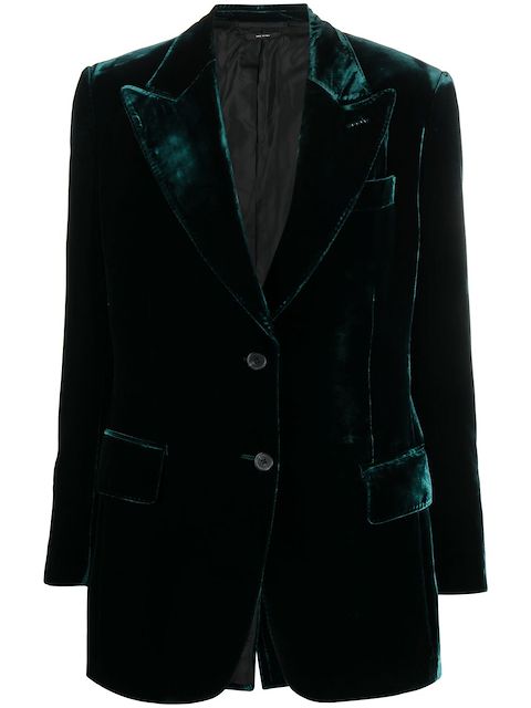 TOM FORD peak-lapel single-breasted blazer