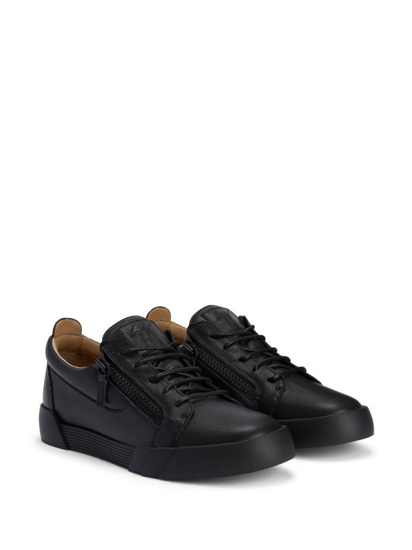 Giuseppe Zanotti zip up Leather Sneakers Farfetch