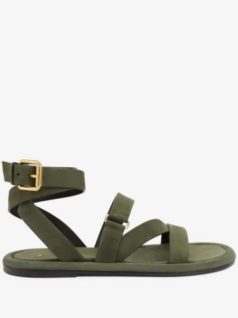 Giuseppe Zanotti Aymon buckled suede sandals