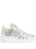 Giuseppe Zanotti Talon abstract-print sneakers - Silver