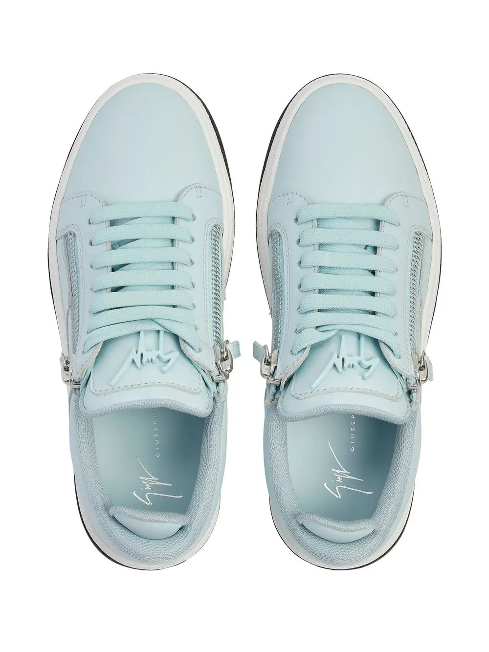 Giuseppe Zanotti Gz94 leren sneakers Blauw