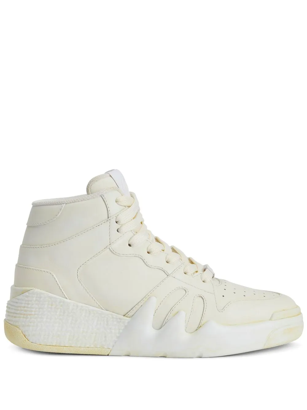 Giuseppe Zanotti Sneakers alte traforate - Bianco