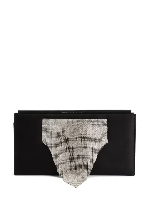 Giuseppe Zanotti Josiane crystal-embellished clutch 