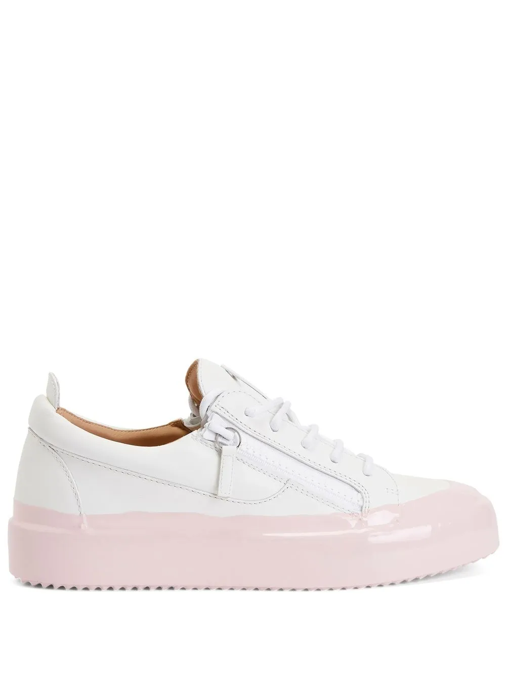 

Giuseppe Zanotti Gail Match contrast-sole sneakers - White