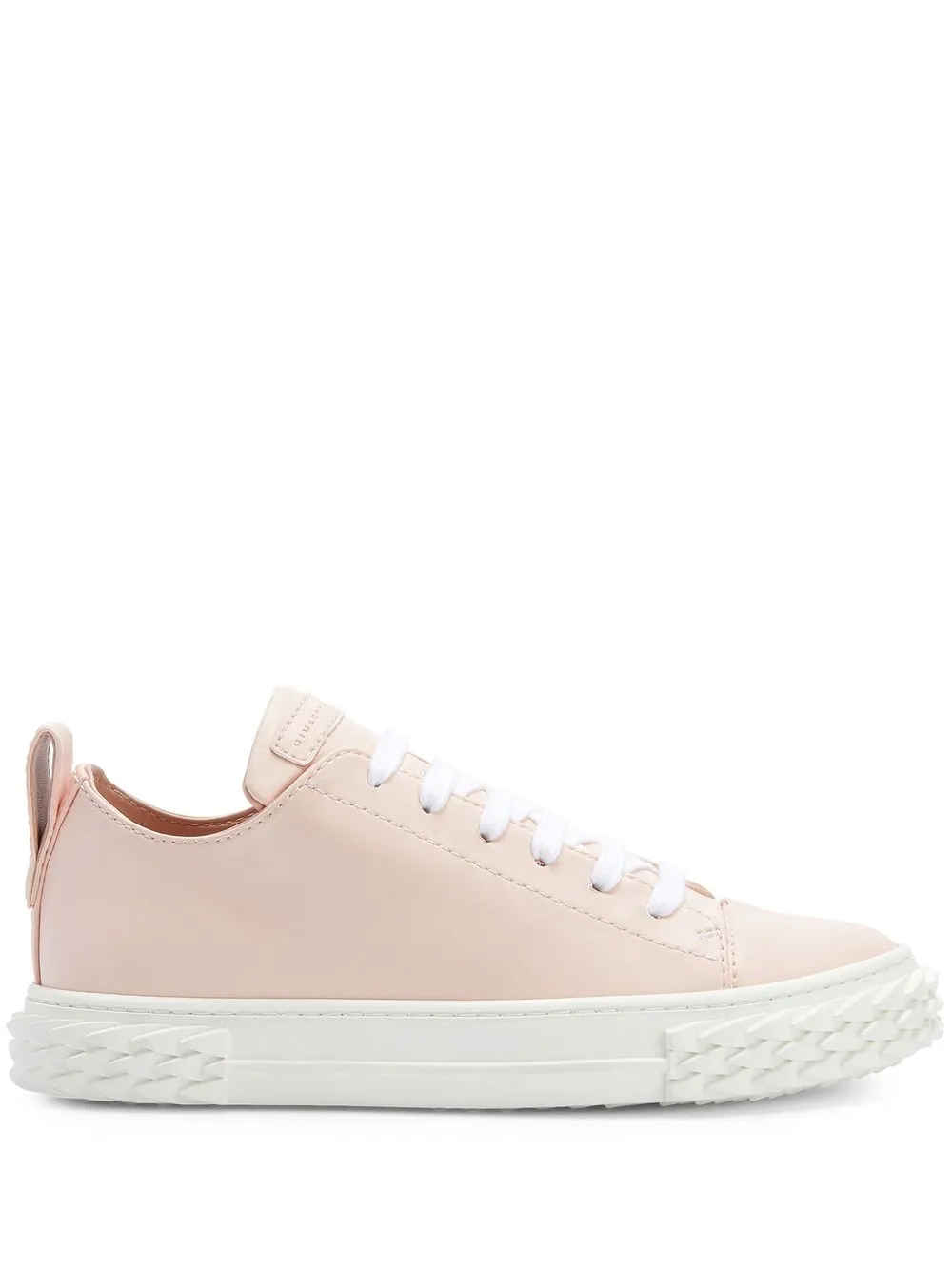 Giuseppe Zanotti logo-patch low-top trainers Pink
